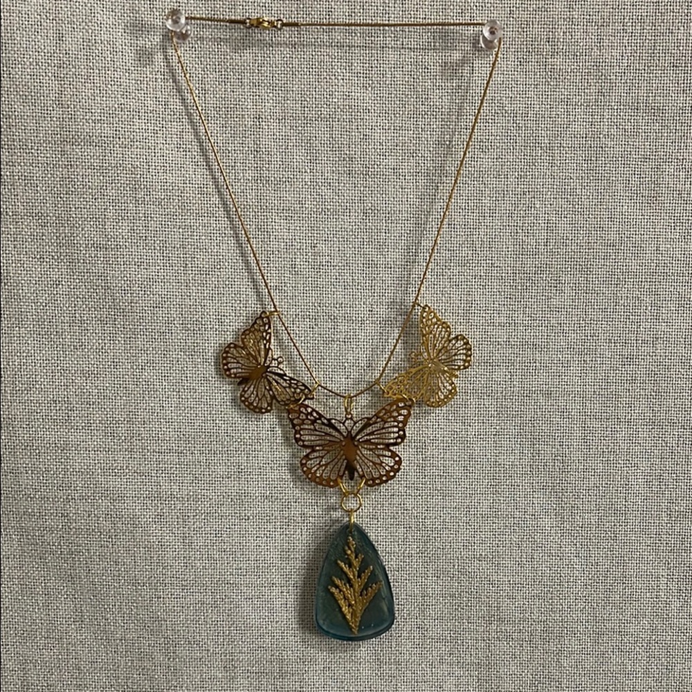 Elegant Butterfly Pendant Necklace